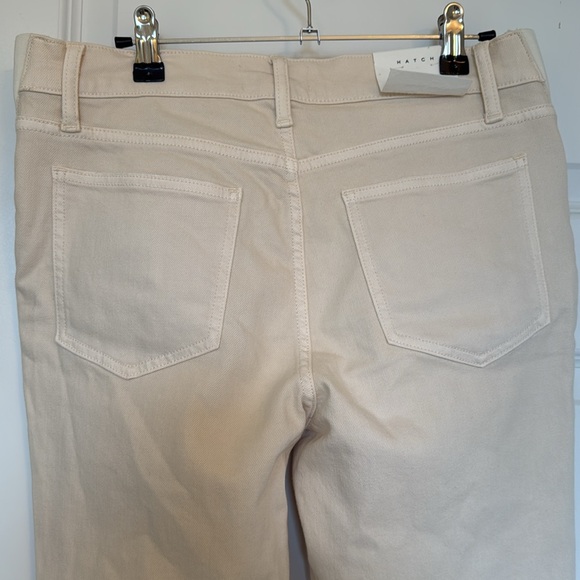 HATCH The Straight Under Belly Straight Leg Maternity Denim - Picture 4 of 16